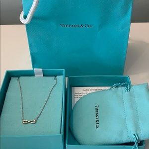 Tiffany infinity necklace